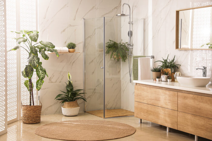 Incorporating Greenery - Adding plants to your bathroom