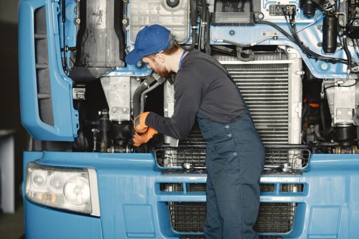 truck maintaining and inspection